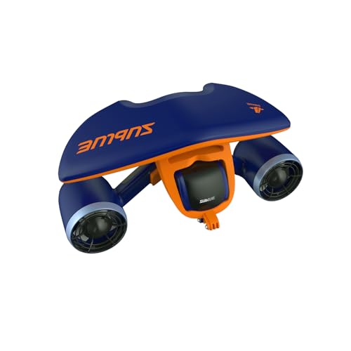 sublue WhiteShark Mix - Patinete subacuático con Motores duales, Compatible con cámara de acción, Deportes acuáticos, Buceo para niños y Adultos (Cañón)