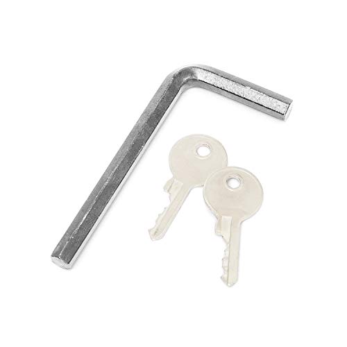 Relaxdays 10013640 Anhängerschloss Diebstahlsicherung für Kugelkupplung 5 cm, Grau