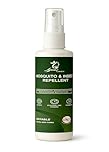 Mosquito Repellent Spray – Plant-Based Ingredients, DEET-Free Formula, 100ml – Gentle and Skin-Safe Insect Repellent for Kids & Adults – Quick-Dry Bug Spray for Outdoor Use, Travel & Camping