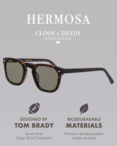 Image of Christopher Cloos x Brady Hermosa Polarized Biodegradable Sunglasses