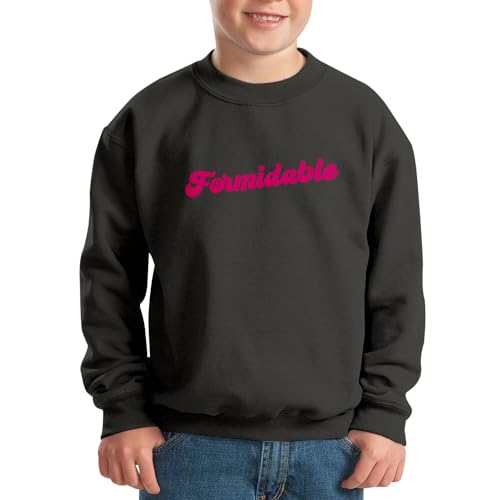 Sweatshirt enfant formidable vintage 70's molletonné et rétro