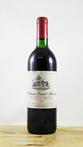 Vin Année 1996 Château Saint-Marcel Grand Cru d'Exception Lalande de Pomerol Rouge