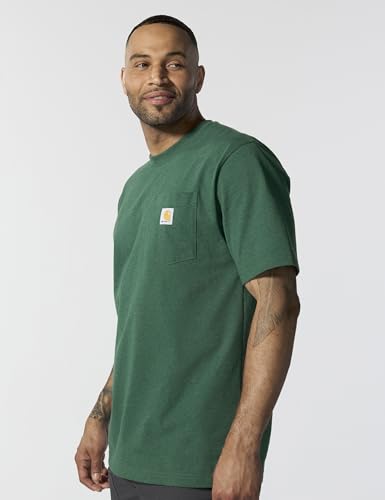 Carhartt Mens Loose Fit Heavyweight Short-Sleeve Pocket T-Shirt (Also Available in Big & Tall)