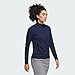 adidas Women's Ultimate365 Textured Jacket, Collegiate Navy, Large