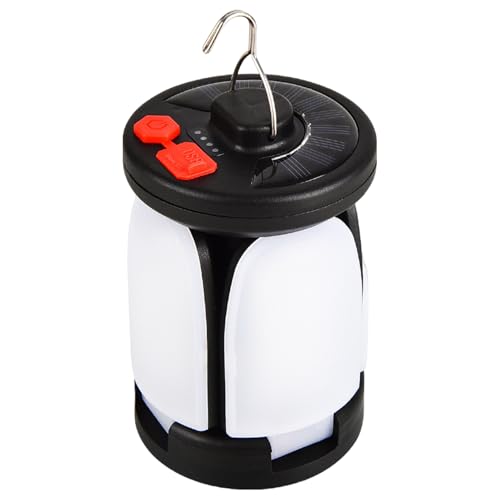 Lampe de camping à charge solaire pour illuminer vos soirées de bivouac en pleine nature