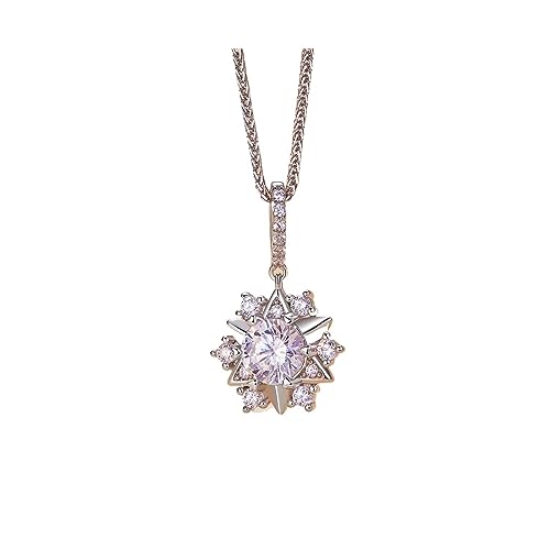 Collier Moissanite 1.0CT, Cadeau Idéal en Argent S925 pour Femme
