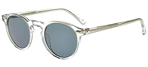 Oliver Peoples Gregory Peck, Crystal/Indigo Photochromic 1101r8, Size Medium