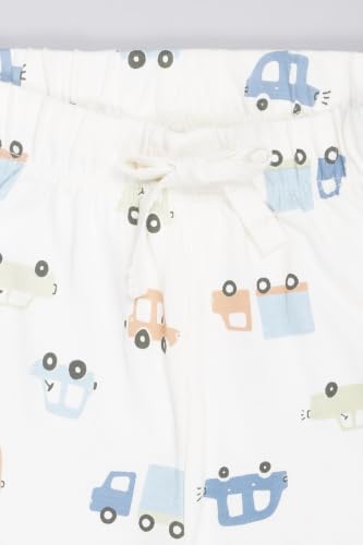 Image of Pantaloons Baby Kids 100% Cotton Printed Shorts | Regular Fit | Mid Rise Waist | Above Knee Length