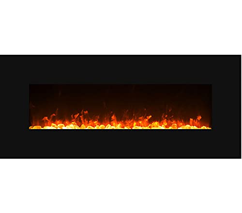 GLOW-FIRE-Elektrokamin GLOW FIRE Mars, mit Heizung, 126 cm