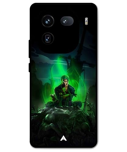 Image of Premium Anime 1 Case for iQOO 12 (Glossy Finish) Soft-Touch Metal TPU Back Cover, Shockproof, Designer, Aesthetic Mobile Phone Case