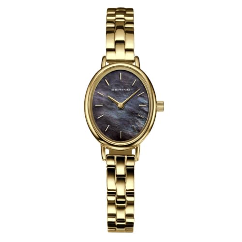 BERING/ベーリング レディースユニセックス腕時計 クラシック オーバルリンク ゴールド11022-732