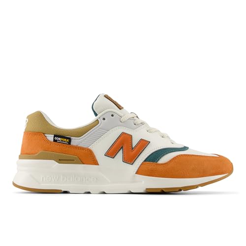 New Balance Men's 997H V1 Sneaker, Sea Salt/Infield Clay/New Spruce, 143