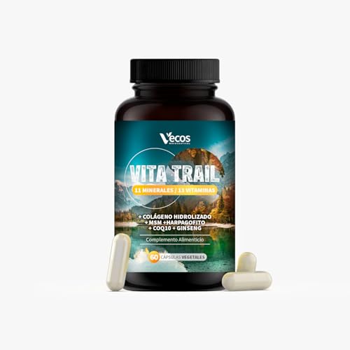 Multivitaminas para Corredores y Deportistas - Complejo Multivitamínico con 13 Vitaminas, 11...