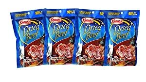 Knauss Sliced Dried Beef (4) 3 oz Packages Refrigerated