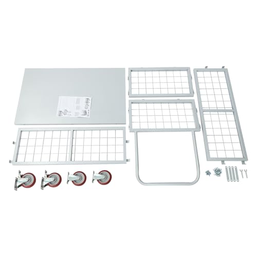 Carretilla Industrial de Plataforma con 4 Ruedas Giratorias miniatura 7
