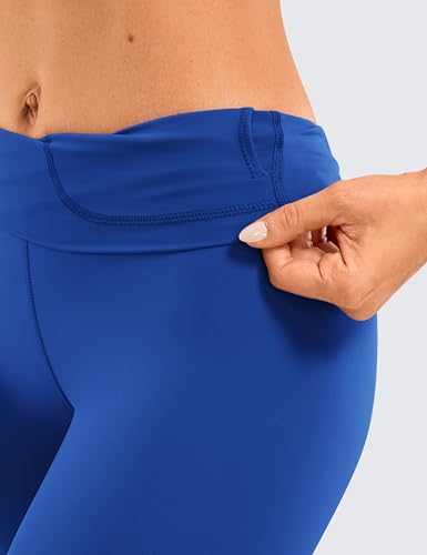 Image of CRZ YOGA Naked Feeling Leggings 25'' | Sleek, Decent Compression, Yoga, Hidden Waistband Pocket, for Women