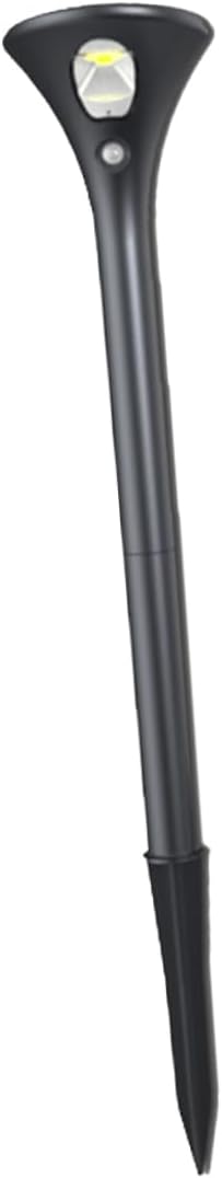 Angoily 2pcs Solar Led Lawn Light Outdoor Garden Pathway Lamp White Light for Courtyards and Landscape Decoration Easy to Install Rated