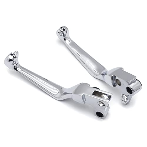 Httmt Mt241-020- Chrome Brake Clutch Lever Compatible With Harley Davidson Flstc Heritage Fxdwg Dyna Wide Glide Fxdb Street Bob #TOP6