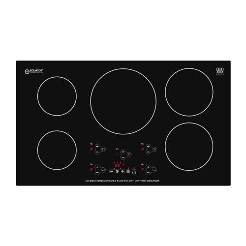 Equator 36 inches Induction Cooktop with 5 Elements