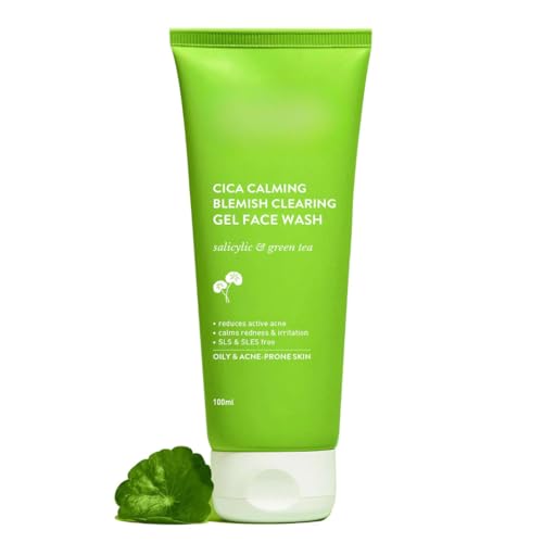 Face Wash, 2% Salicylic Acid, Green Tea, Oil Control, Sulfate Free, 100ml image 5
