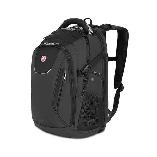 SwissGear Laptoplaptop Sac à dos pour ordinateur portable pour homme, gris, L