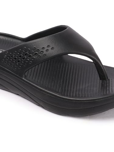 Image of Carlton London Men's Perforated Thong Comfort Sandals