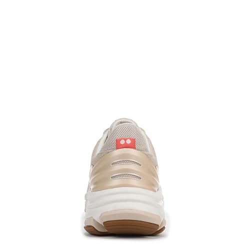 Ryka Womens Devotion X Max RS Walking Shoes Beige Tonal Metallic Mesh 9.5 M3