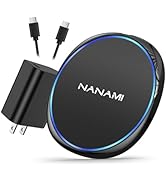 Amazon.co.jp: NANAMI ワイヤレス充電器 (20W出力 USB-C急速充電器に