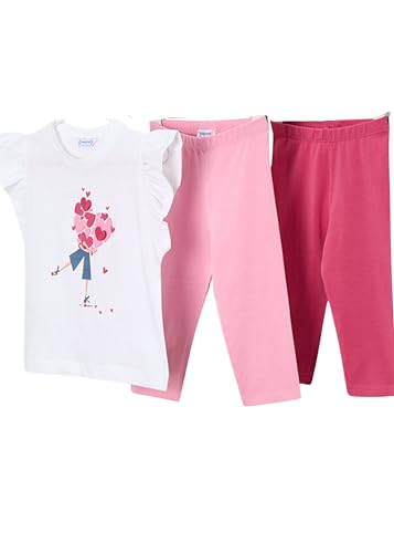 Mayoral Conj. Leggings 2 Pantalones para niña (Petalo, 2 años)