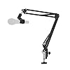 Studio Arm Microphone Stand by Gear4music with Clamp & Mic Clip #2