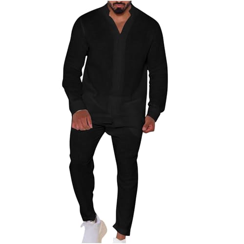 Pantalon de plage décontracté homme et chemise assortie pour vos vacances et soirées d'été