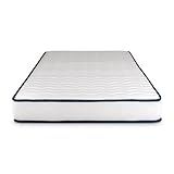 COSMOS - Materasso Memory 80 x 200 cm Singolo Modello Upsilon Promo - Alto 15 CM - Anallergico Antiacaro - Alleviamento Punti di Pressione 7 Zone - Lattice Blue