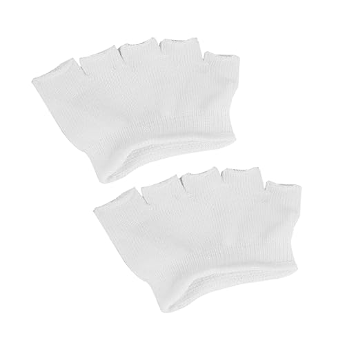 HOMOCONO 3sets Stylish Toe Socks for Women Soft Cotton Ankle Socks Half Peep Toe Design for Happy Feet 4pair*3