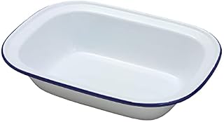 Falcon 16cm Oblong Enamel Pie Dish