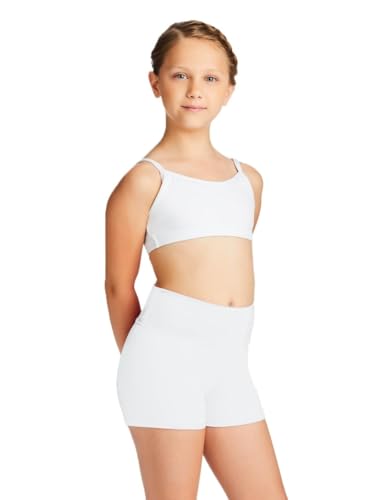 Capezio Big Girls' Team Basic High Waisted Short