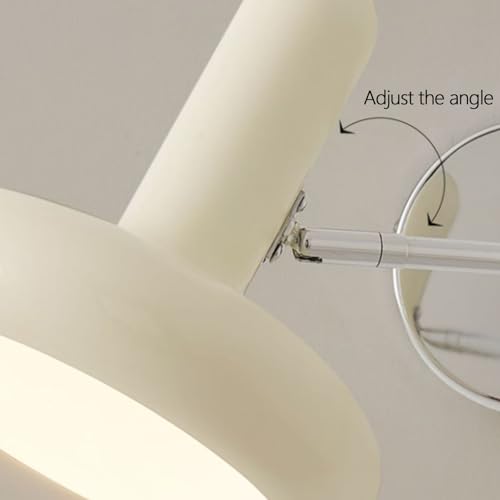 Lámpara de pared para leer sin molestar con foco orientable LED 3
