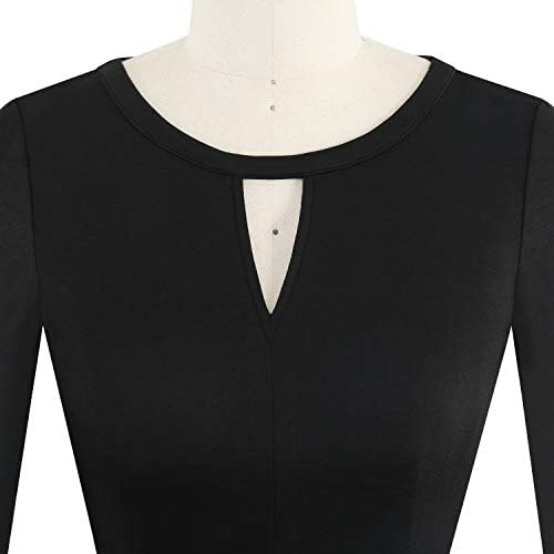 YATHON Women's Vintage Floral Flared A-Line Swing Casual Party Dresses with Pockets