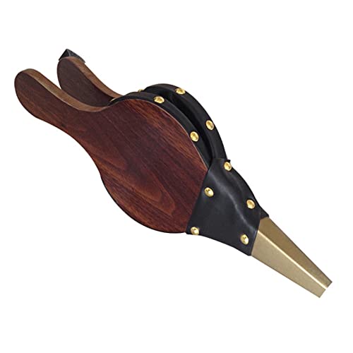 Accesorios de Chimenea 42 Dioche Fuelle, Soplador de Mano Pequeño Herramientas para Chimenea Soplador de Fuego Fuelle para Chimenea Interior Gran Herramienta para Chimenea, Hoguera, Estufa de Leña,...