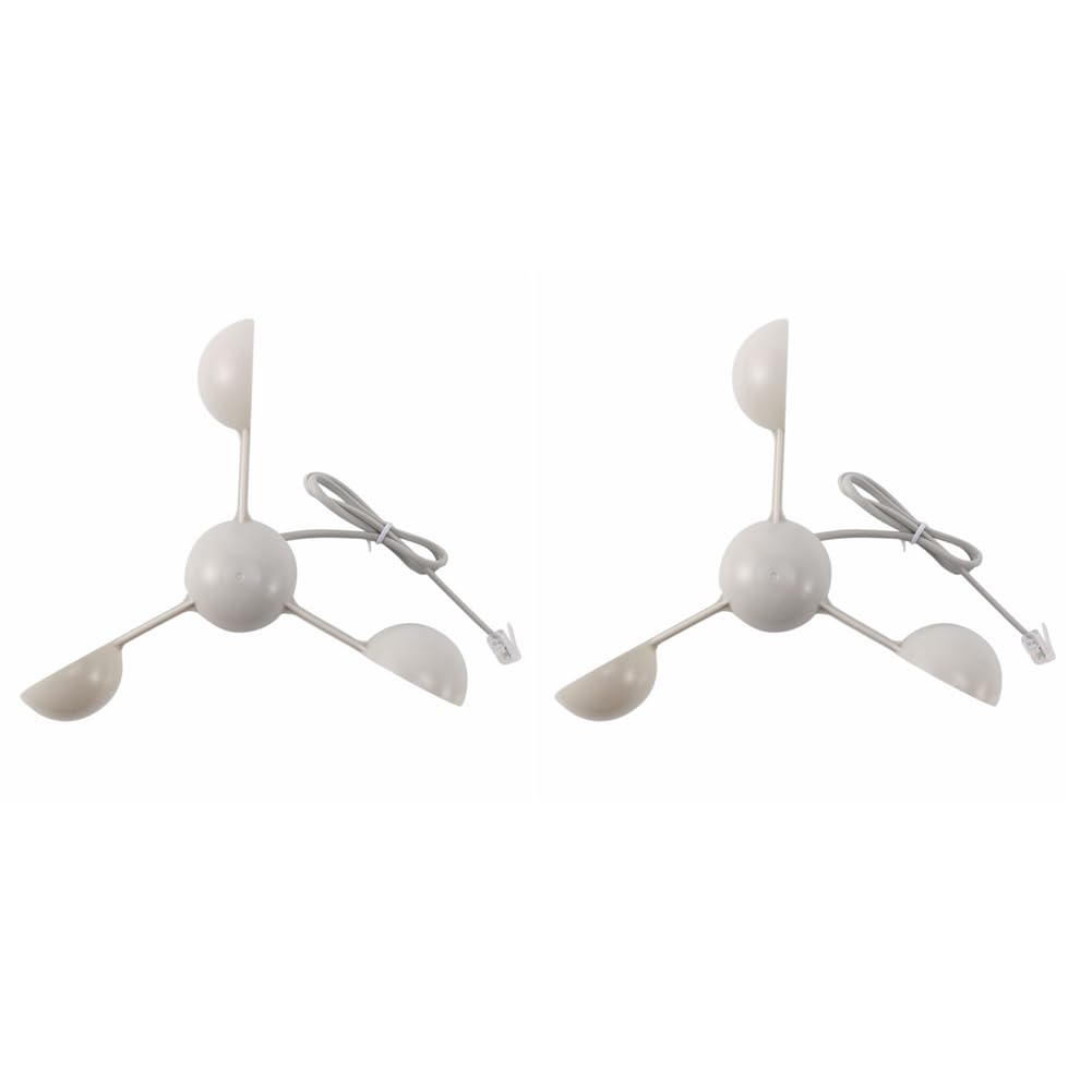 Jnchdghwa 10X WH-SP-WS01 Anemometer Wind Speed Measuring Instrument Wind Speed Sensor Meteorological Instrument Accessories