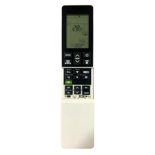 Image of Upix AC Remote No. 236 (No Backlight), Compatible /Replacement for Hitachi AC Remote Control (Exactly Same Remote Will Only Work)