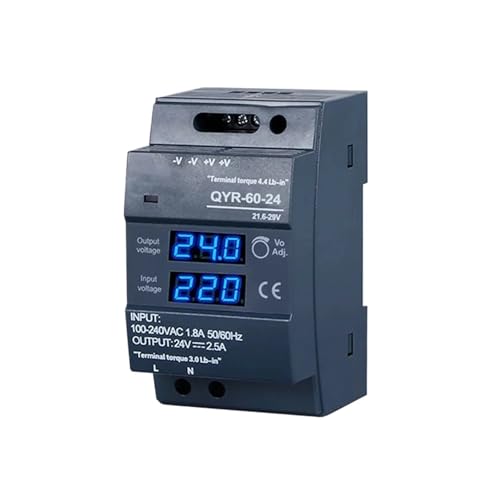 Alimentation à découpage rail AC-DC 12V 24V 100W pour usage industriel