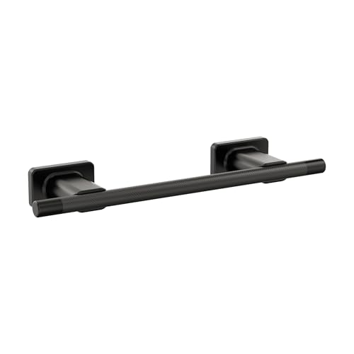 Amerock Bronx BH26616BBR - Toallero de barra de bronce negro de 229 mm