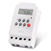 Amazon.co.jp: デジタルプログラマブルタイマー 30A 220V AC 12V