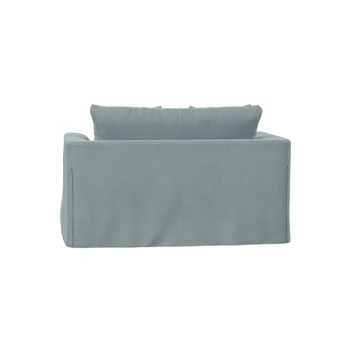 Sillón Plegable Tela Azul miniatura 4
