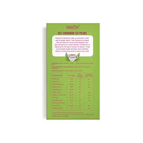 Té instantáneo con cardamomo en sachet pack de 10 miniatura 2