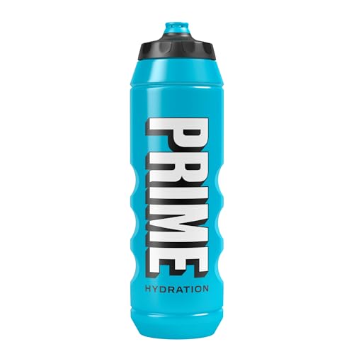 PRIME 32oz Blue Squeeze Sports Water Bottle
