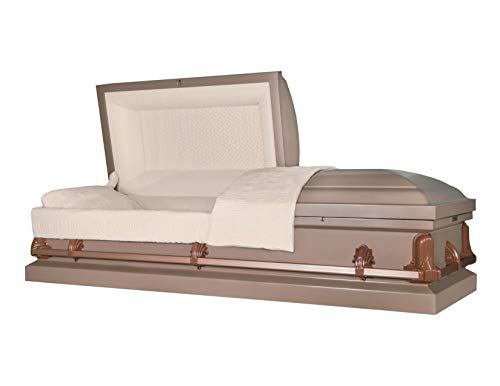 TITAN Casket Andover Steel Casket (Various Colors) Made in USA - Handcrafted Funeral