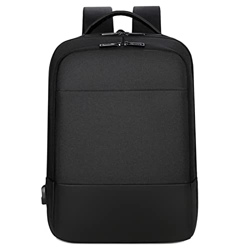 GEFIRE Work Backpack Portable Large Capacity Backpack Men's Travel Bag Waterproof School Bag Office Laptop Backpack USB Charging (Color : Hortel) Deal