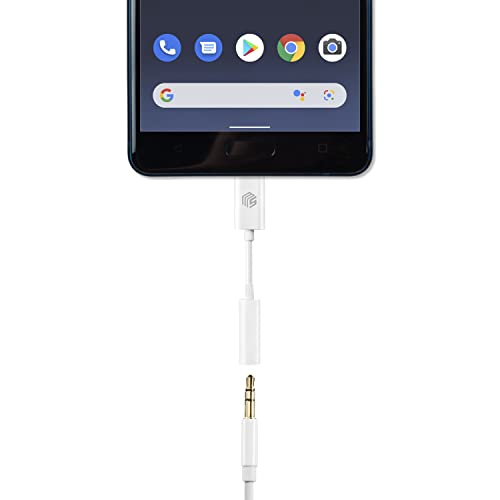 Music Sound | Aux Audio Adattatore USB-C - Bianco - 4
