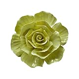 flores porcelana tocados Flores artificiales para colgar en la pared: la flor de cerámica 3d es para uso en interiores o exteriores, flores de cerámica para pared
